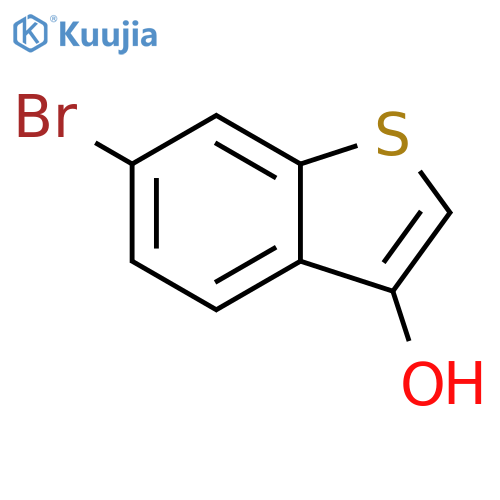 6-bromo-1-benzothiophen-3-ol structure
