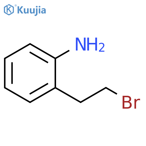Benzenamine, 2-(2-bromoethyl)- structure