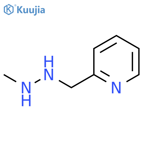 2-((2-Methylhydrazinyl)methyl)pyridine structure