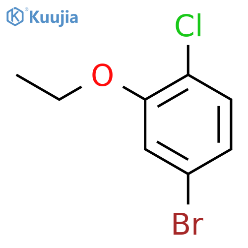 4-bromo-1-chloro-2-ethoxybenzene structure