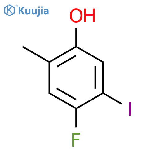 4-Fluoro-5-Iodo-2-Methylphenol structure