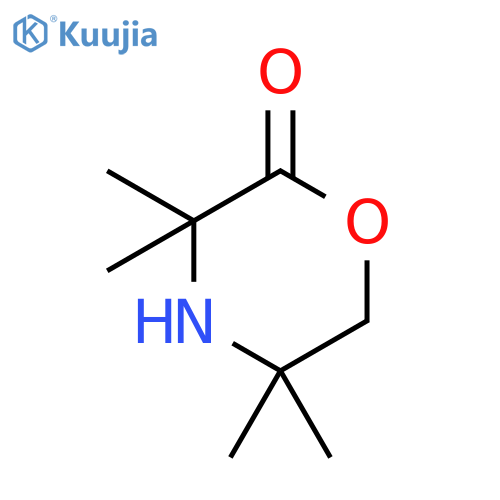 3,3,5,5-Tetramethylmorpholin-2-one structure