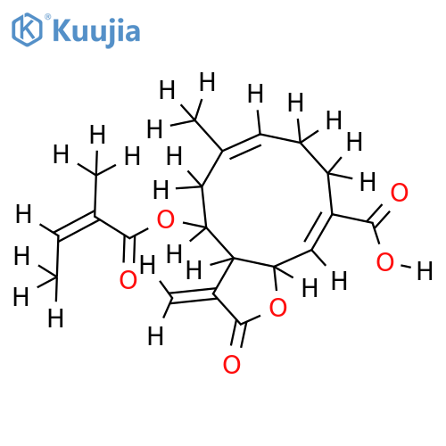 8beta-Tigloyloxycronquistianthussaeure structure