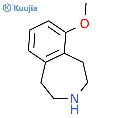 6-methoxy-2,3,4,5-tetrahydro-1H-3-benzazepine structure