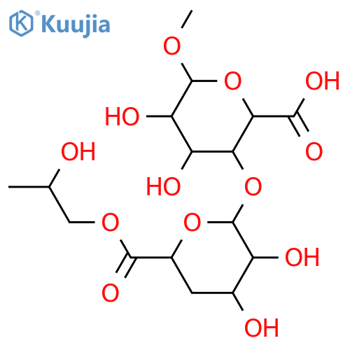Propyleneglycol alginate structure
