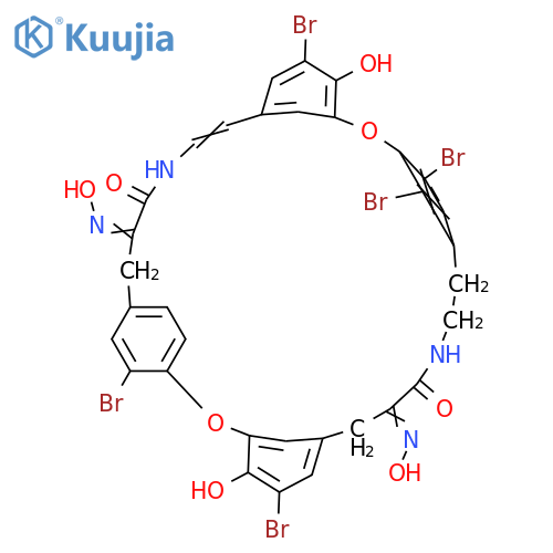 Bastadin 4; 11-Bromo, 28-debromo, 20,21-didehydro, 5,6-dihydro structure