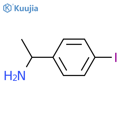 1-(4-Iodophenyl)ethanamine structure