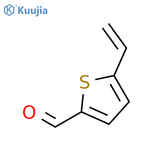 2-Thiophenecarboxaldehyde, 5-ethenyl- structure