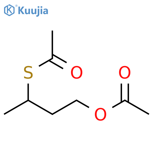 3-Mercapto-1-butanol; (±)-form, O,S-Di-Ac structure