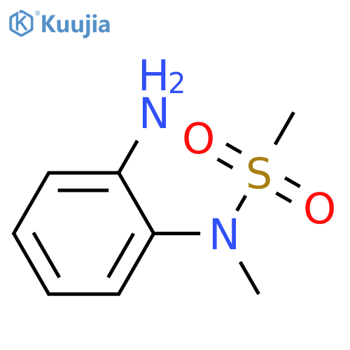 N-(2-aminophenyl)-N-methyl-methanesulfonamide structure