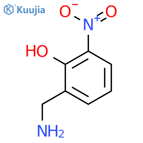 2-(aminomethyl)-6-nitrophenol structure