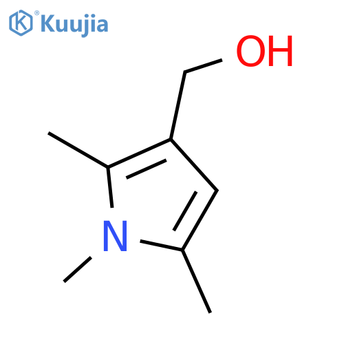 1,2,5-TRIMETHYL-PYRROLE-3-METHANOL structure