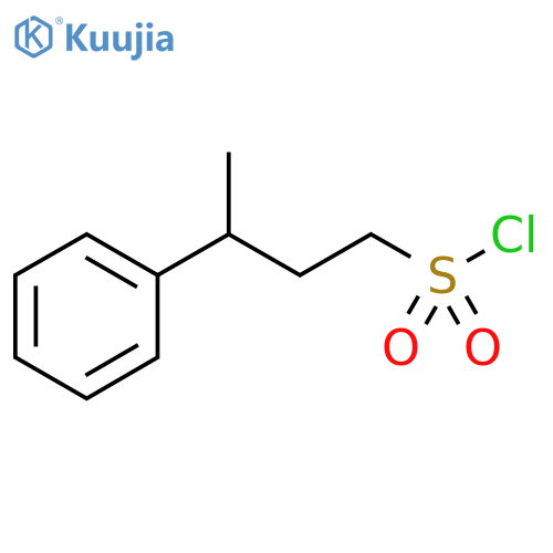 Benzenepropanesulfonyl chloride, γ-methyl- structure