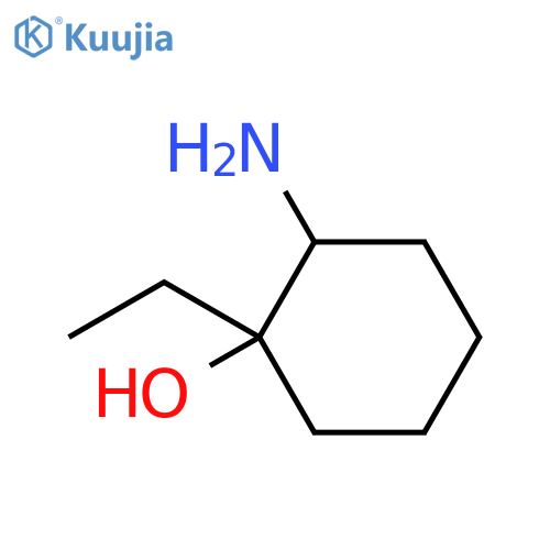 2-amino-1-ethylcyclohexan-1-ol structure