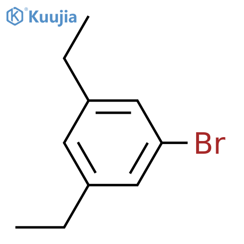 1-Bromo-3,5-diethylbenzene structure