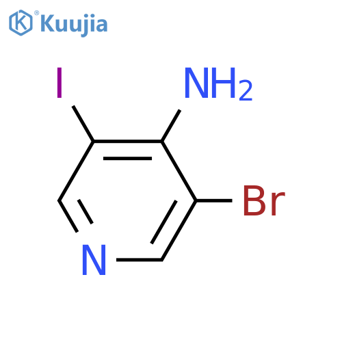 3-Bromo-5-iodopyridin-4-amine structure