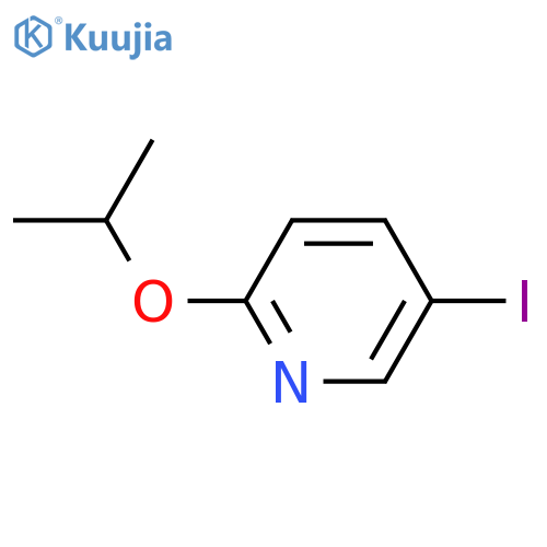 5-Iodo-2-isopropoxypyridine structure