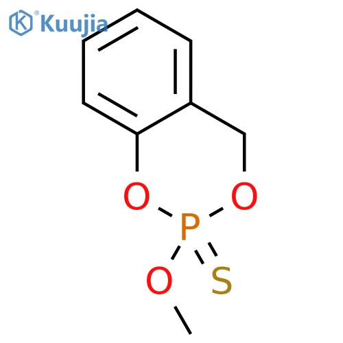 4H-1,3,2-Benzodioxaphosphorin,2-methoxy-, 2-sulfide, (S)- (9CI) structure