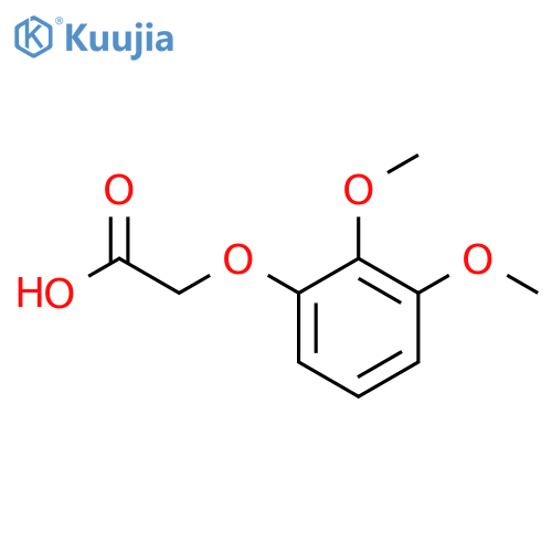 2-(2,3-dimethoxyphenoxy)acetic acid structure