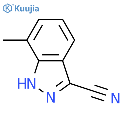 7-methyl-1H-Indazole-3-carbonitrile structure