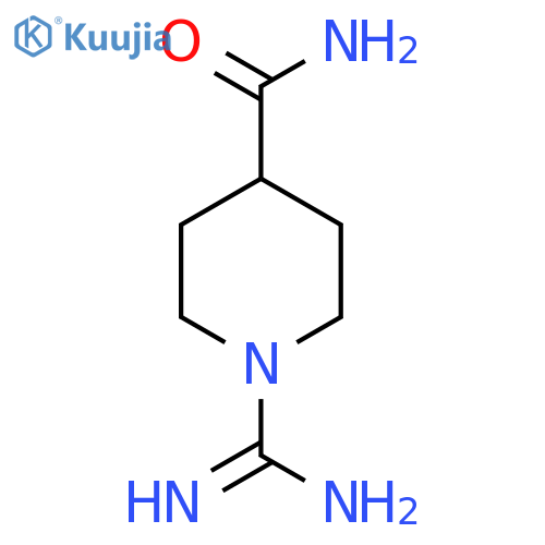 1-carbamimidoylpiperidine-4-carboxamide structure