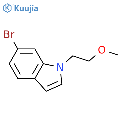 6-bromo-1-(2-methoxyethyl)-1H-indole structure