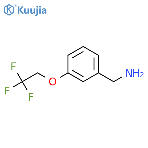1-3-(2,2,2-Trifluoroethoxy)phenyl Methanamine Hydrochloride structure
