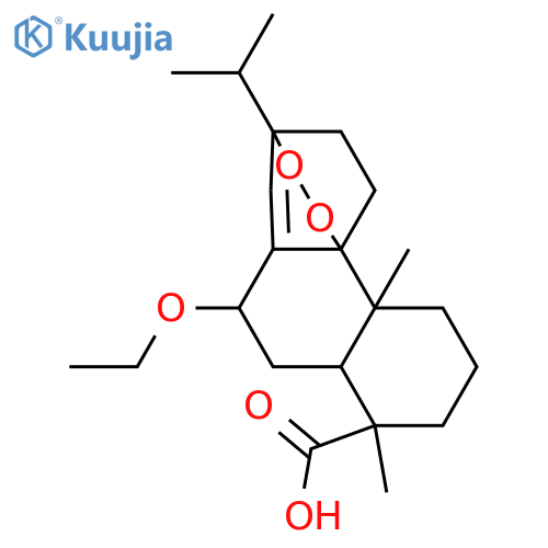 9,13-Epidioxy-7-hydroxy-8(14)-abieten-18-oic acid; (7α,9β,13β)-form, 7-Et ether structure