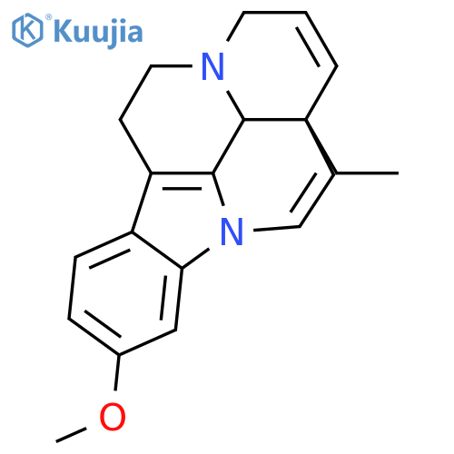 Eburnamenine; (-)-form, 11-Methoxy, 14,15-didehydro structure