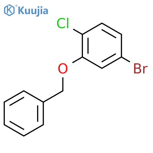 2-(Benzyloxy)-4-bromo-1-chlorobenzene structure