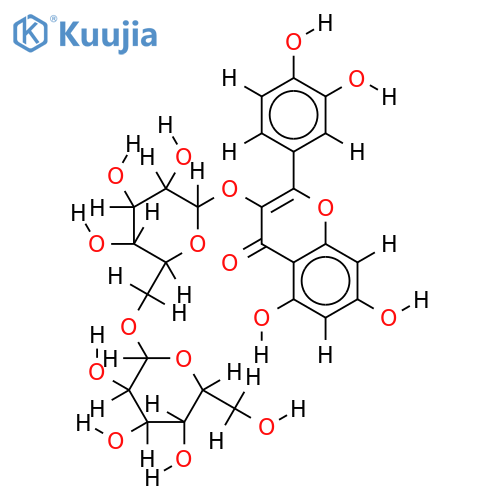 6'-O-beta-D-Glucopyranosyl-Hyperin structure
