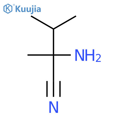 Butanenitrile, 2-amino-2,3-dimethyl-, (+)- structure