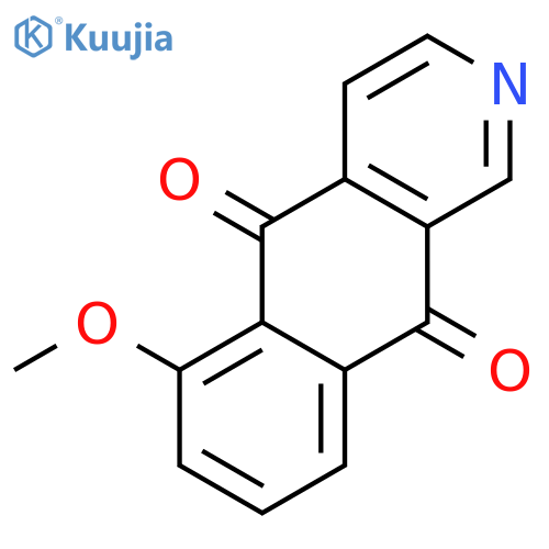6-methoxybenzo[g]isoquinoline-5,10-dione structure