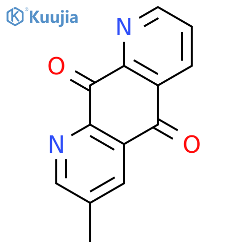 Pyrido[3,2-g]quinoline-5,10-dione, 3-methyl- structure