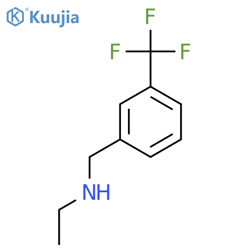 ethyl({3-(trifluoromethyl)phenylmethyl})amine hydrochloride structure