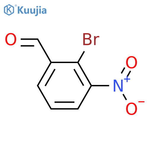 2-Bromo-3-nitrobenzaldehyde structure