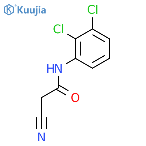 2-Cyano-N-(2,3-dichlorophenyl)acetamide structure