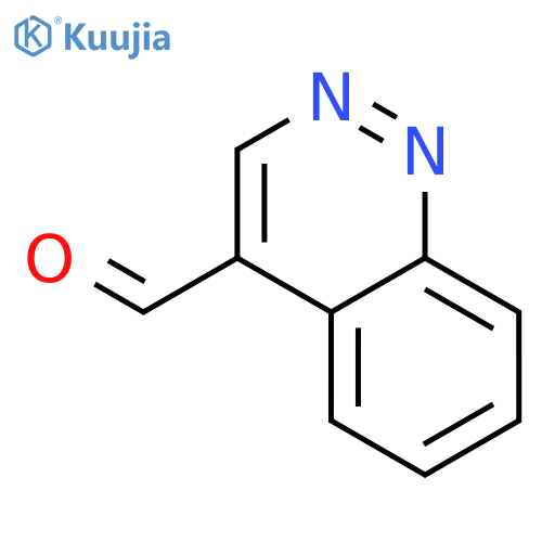 Cinnoline-4-carbaldehyde structure