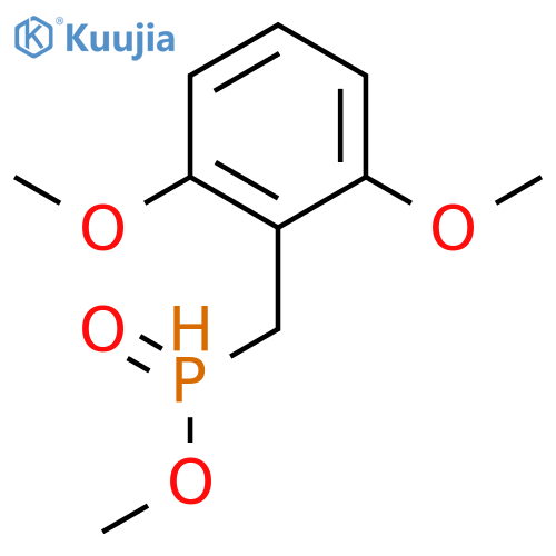 PHOSPHINIC ACID, (2,6-DIMETHOXYPHENYL)METHYL-, METHYL ESTER structure