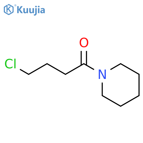 4-chloro-1-(piperidin-1-yl)butan-1-one structure