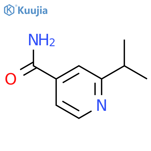 4-Pyridinecarboxamide,2-(1-methylethyl)- structure