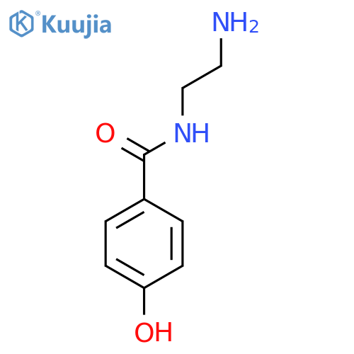 N-(2-aminoethyl)-4-hydroxybenzamide structure