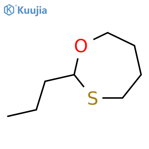 1,3-Oxathiepane, 2-propyl- structure