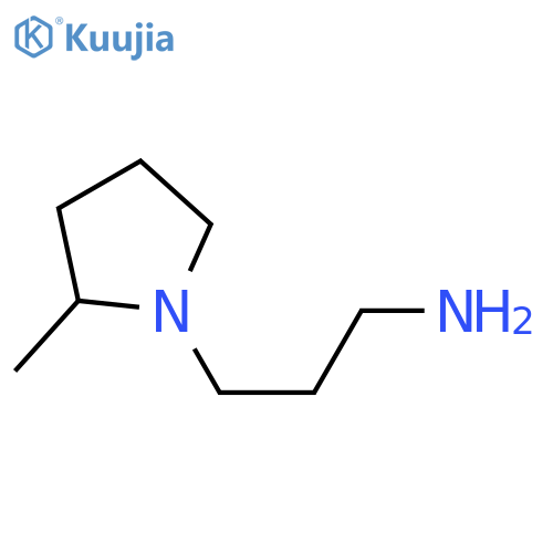 3-(2-methylpyrrolidin-1-yl)propan-1-amine structure