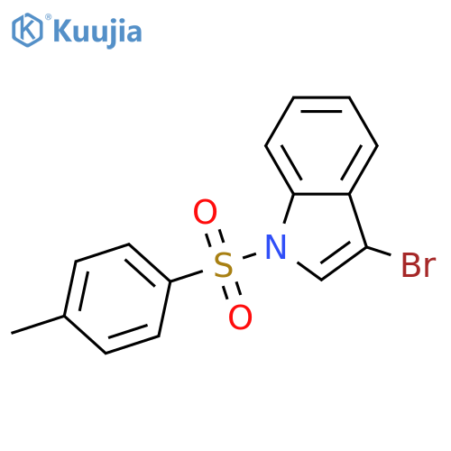 3-Bromo-1-(p-toluenesulfonyl)indole structure