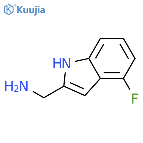 4-fluoro-1H-indol--methylamine structure