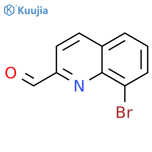 8-bromoquinoline-2-carbaldehyde structure
