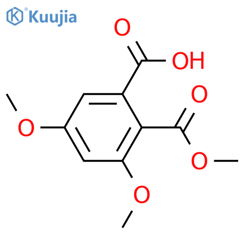 3,5-Dihydroxy-1,2-benzenedicarboxylic acid; Di-Me ether, 2-Me ester structure