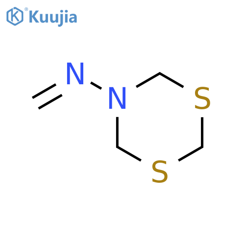 4H-1,3,5-Dithiazin-5(6H)-amine, N-methylene- structure