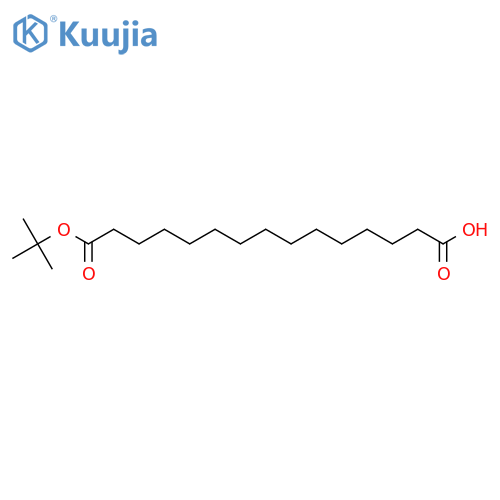 15-(Tert-Butoxy)-15-oxopentadecanoic acid structure